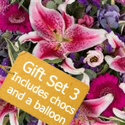 Gift Set 3 - Florist Choice Traditional Bouquet
